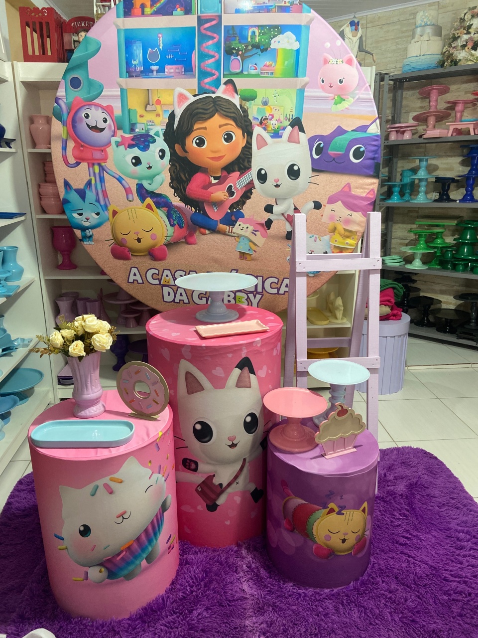 Casa de Gaby Kit 2 - Pegue e monte da Fada Madrinha decorações 