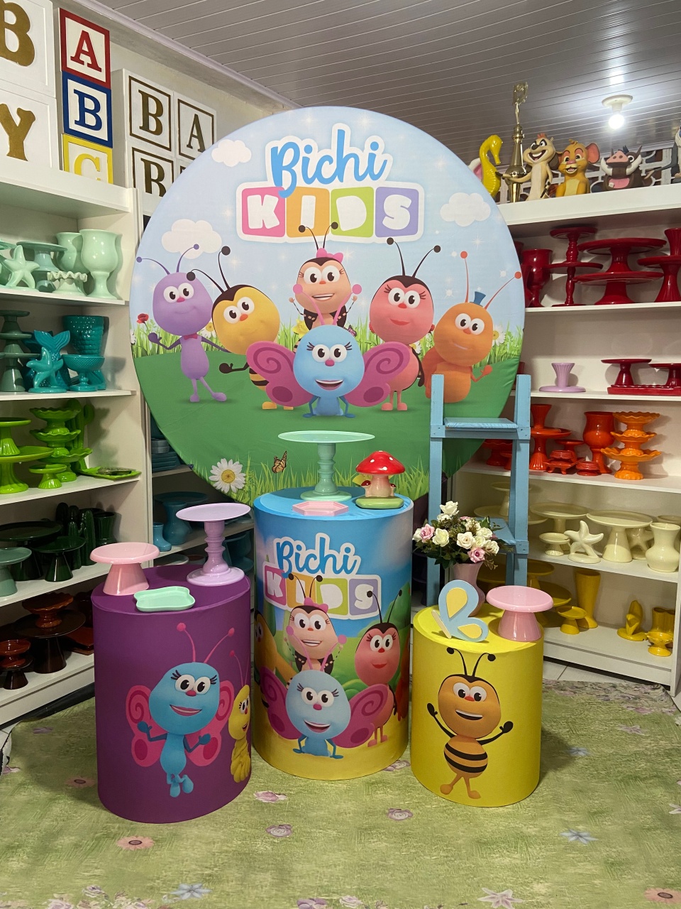 Kit- Bichi Kids  - Pegue e monte da Fada Madrinha decorações 