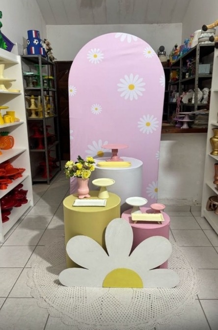 Kit Margarida Personalizado P - Pegue e monte da Fada Madrinha decorações 