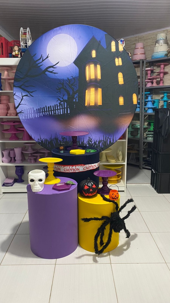 Halloween Kit 1 - Pegue e monte da Fada Madrinha decorações 