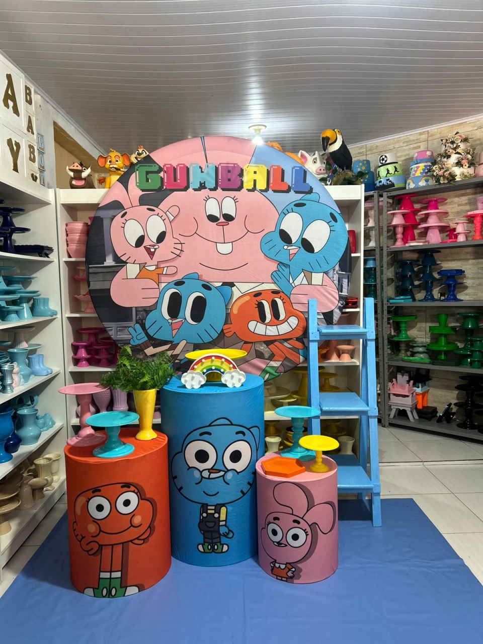 Gumball Kit 2 - Pegue e monte da Fada Madrinha decorações 