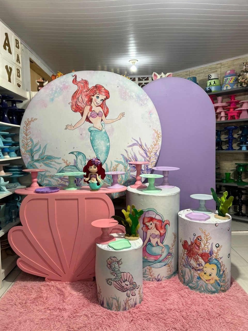 Ariel Clean Kit 4 - Pegue e monte da Fada Madrinha decorações 