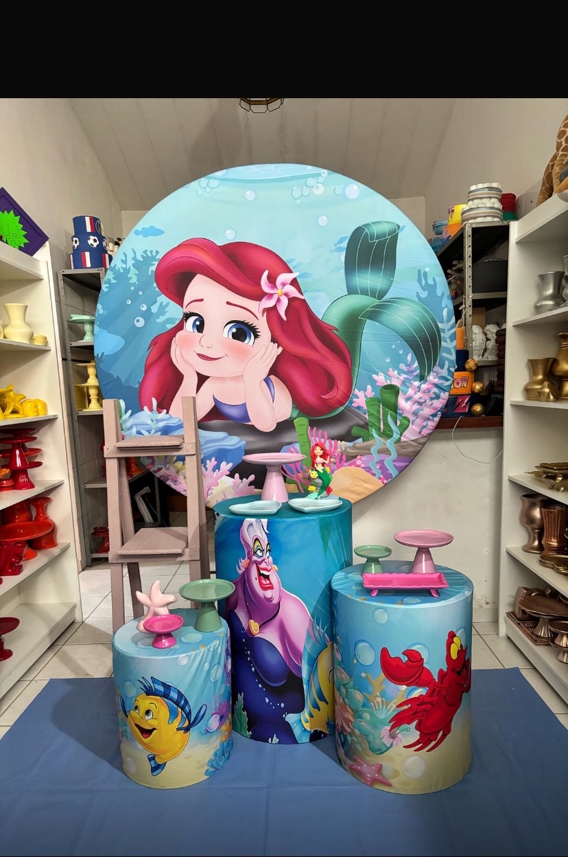 Ariel Baby  - Pegue e monte da Fada Madrinha decorações 