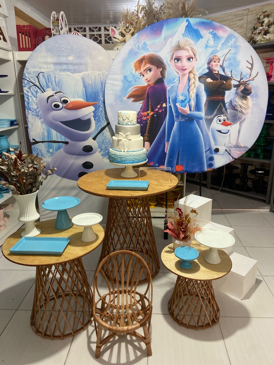 Kit Frozem Personalizado Maria Alice  - Pegue e monte da Fada Madrinha decorações 