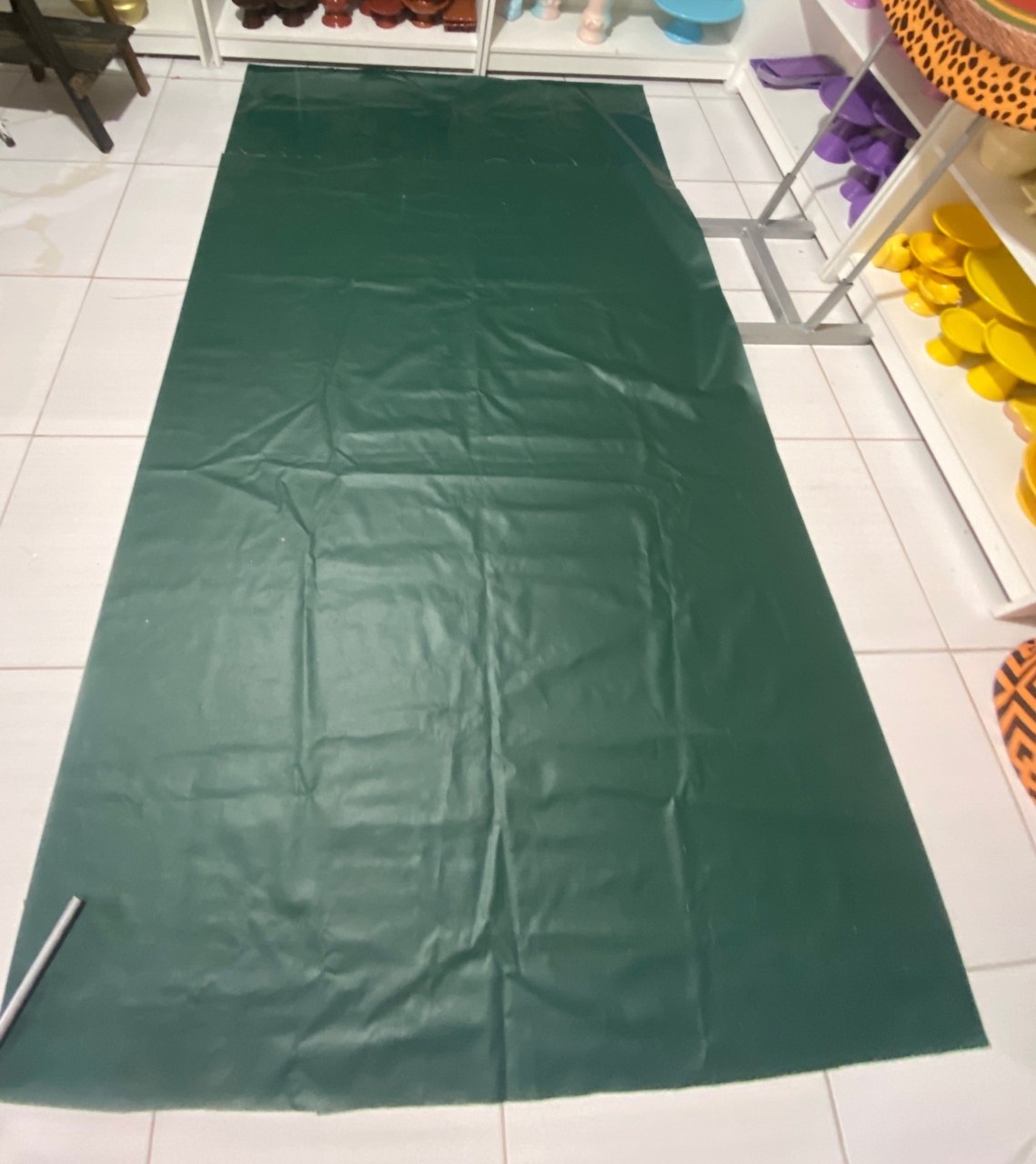 Tapete Verde Lona  - Pegue e monte da Fada Madrinha decorações 