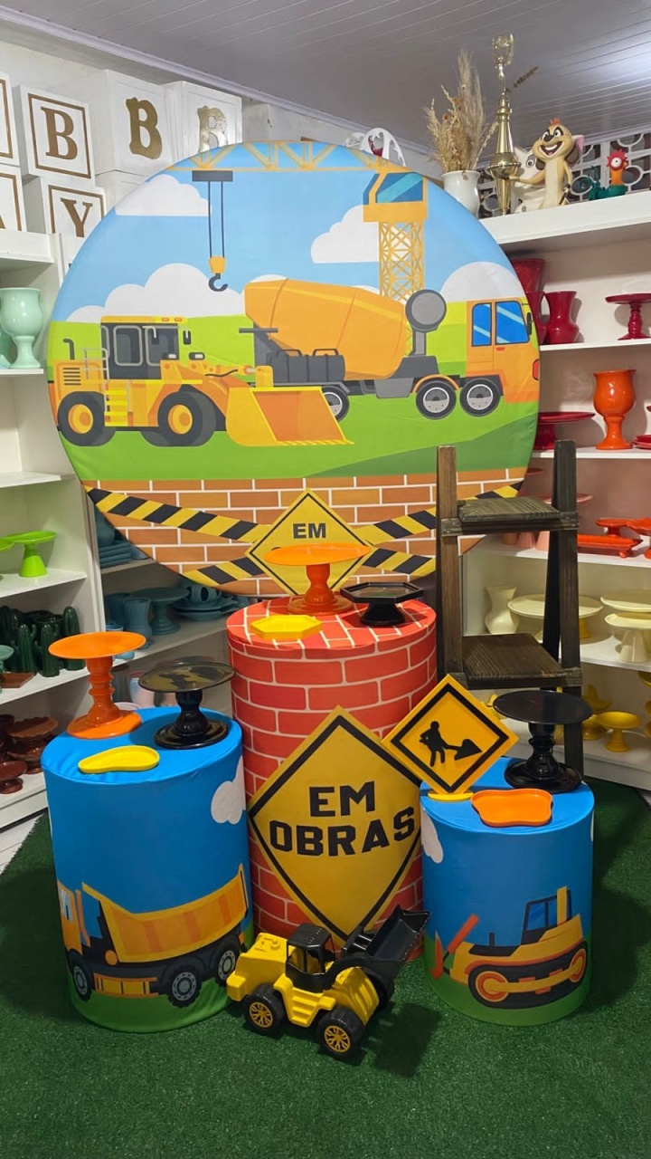 Kit Construtora - Pegue e monte da Fada Madrinha decorações 