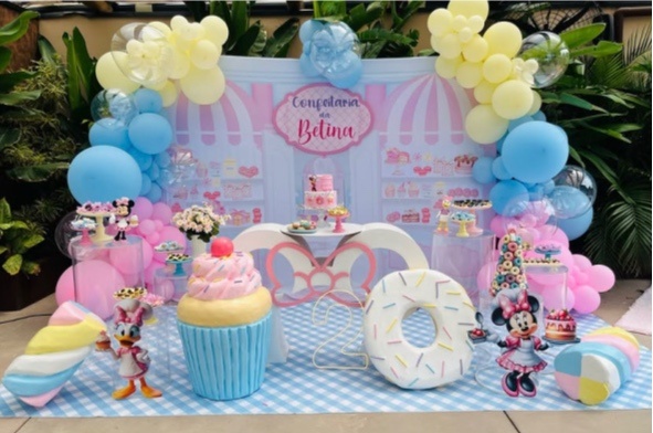Minie Confeitaria - Pegue e monte da Fada Madrinha decorações 
