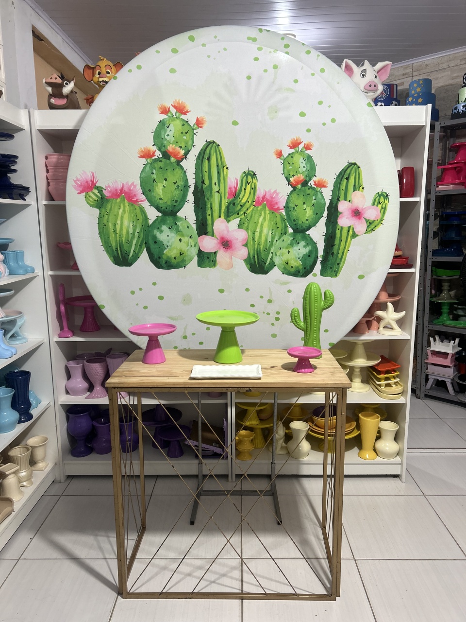 Cactos Kit 1 - Pegue e monte da Fada Madrinha decorações 