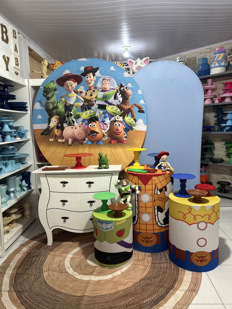 Toy Story Kit 4 - Pegue e monte da Fada Madrinha decorações 
