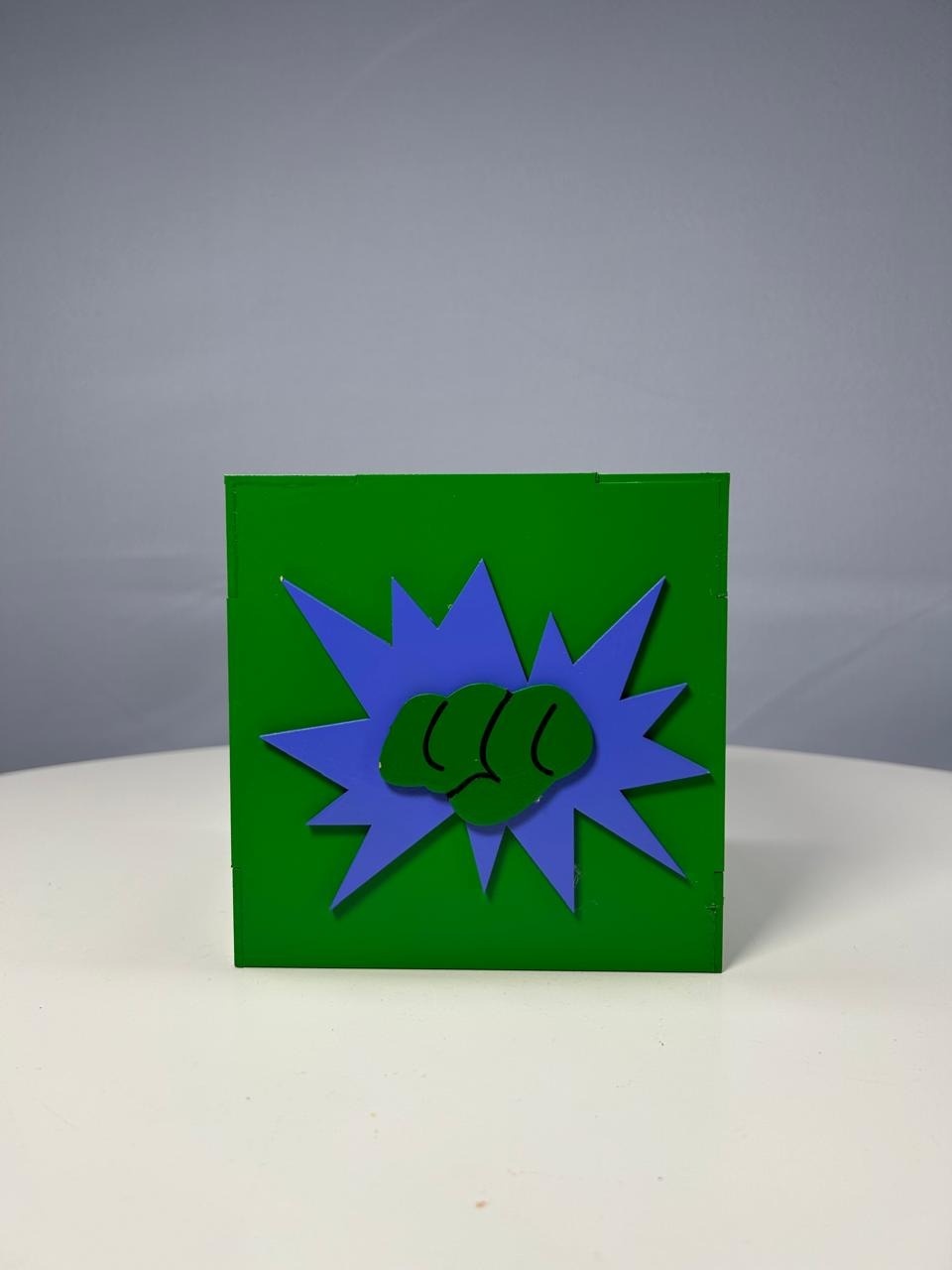 Display Caixa Hulk - MAMÃE DECORA KIT PEGUE E MONTE 