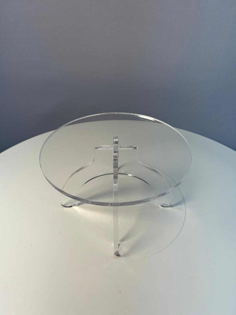 Boleira Transparente - MAMÃE DECORA KIT PEGUE E MONTE 