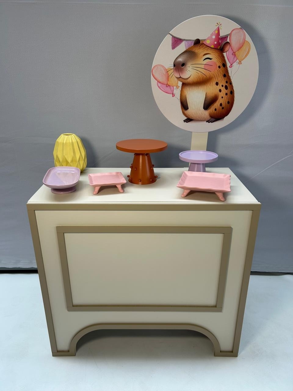 Capivara  - MAMÃE DECORA KIT PEGUE E MONTE 