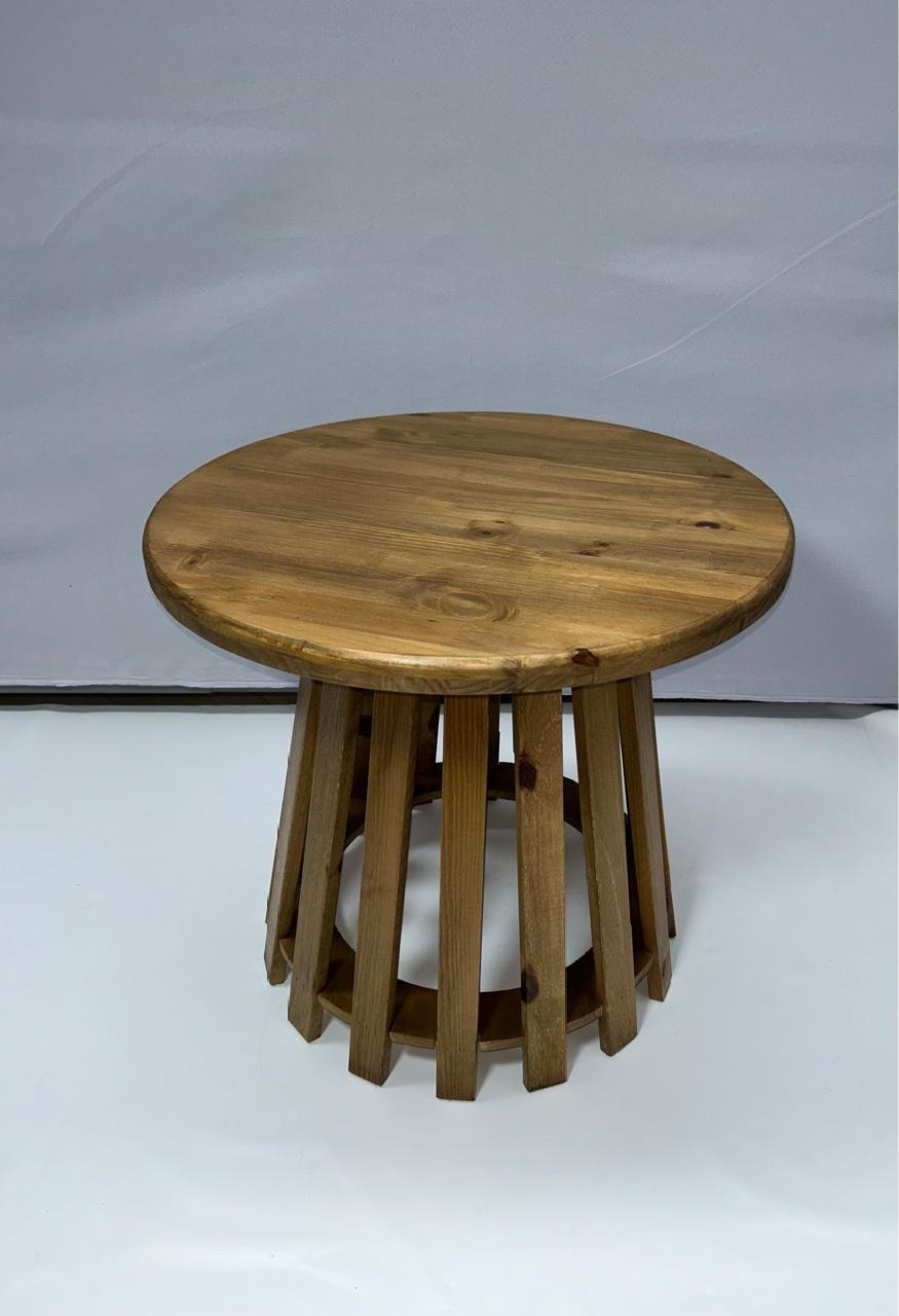 Mesa Cone Madeira M - MAMÃE DECORA KIT PEGUE E MONTE 