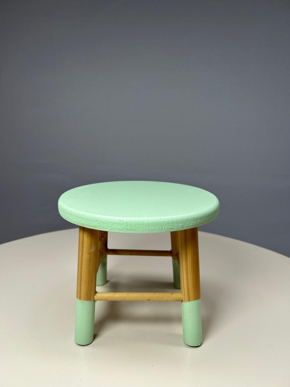 Banquinho Verde - MAMÃE DECORA KIT PEGUE E MONTE 