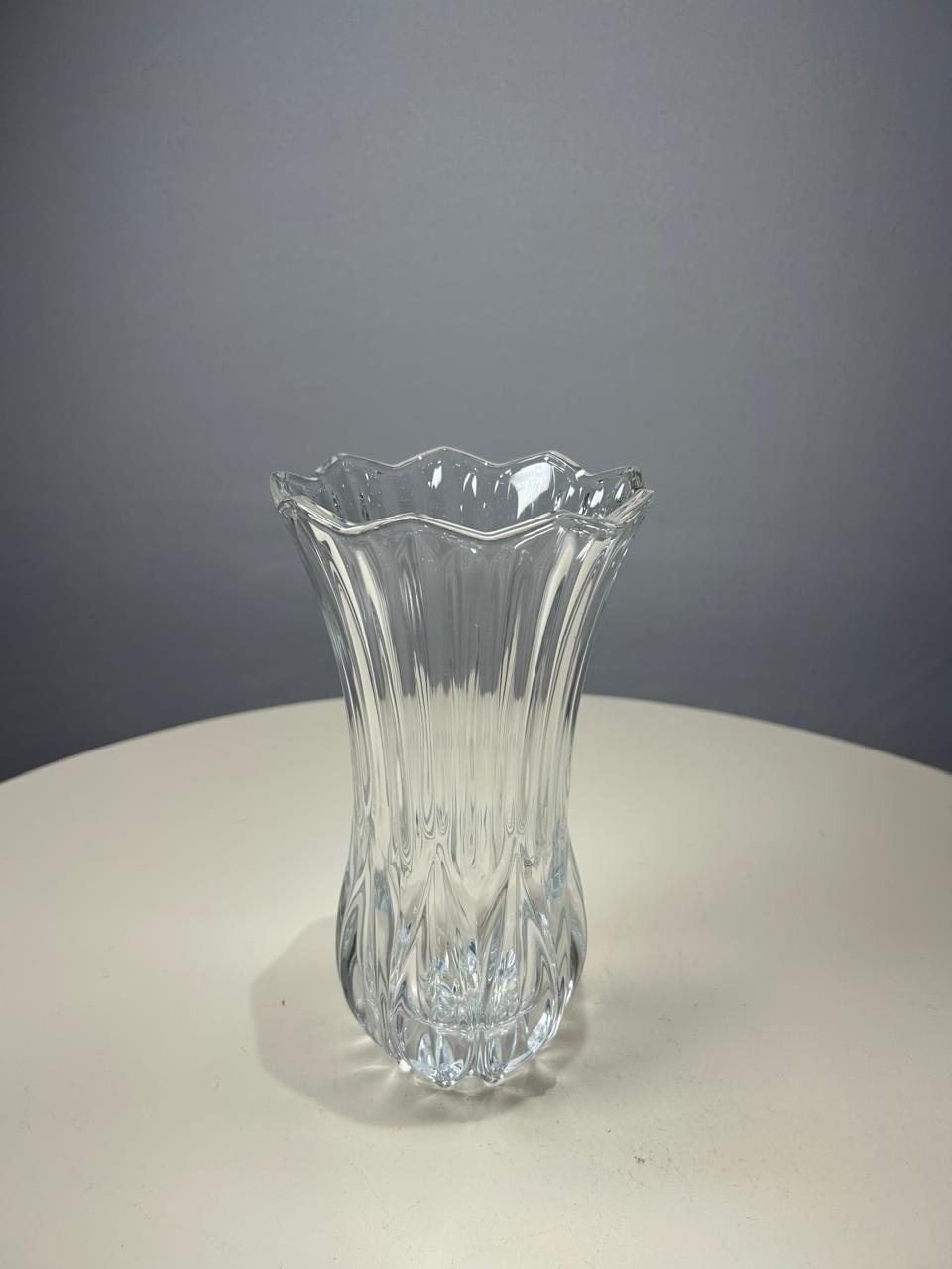 Vaso de Vidro Tulipa - MAMÃE DECORA KIT PEGUE E MONTE 