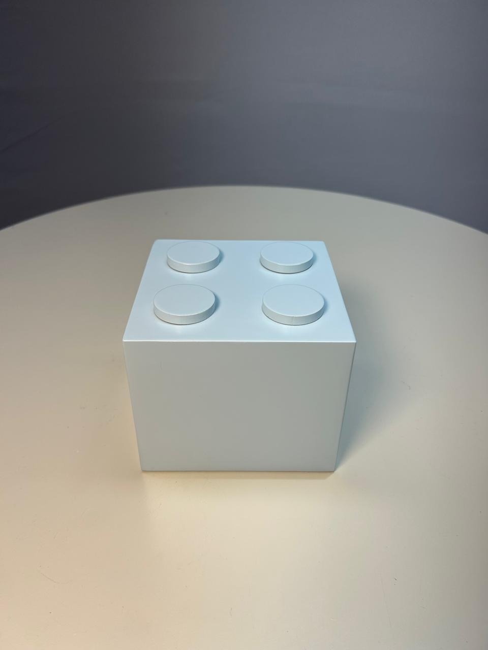 Lego de Mesa Quatro- Azul Bebê  - MAMÃE DECORA KIT PEGUE E MONTE 