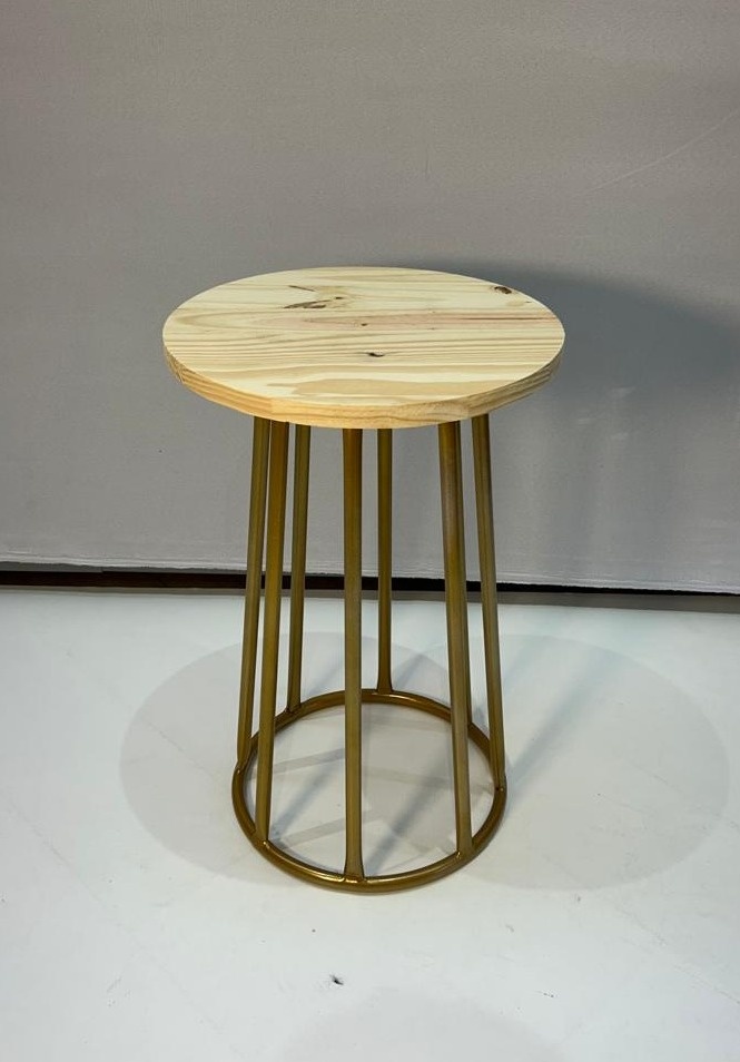 Mesa Cone Pinus P - MAMÃE DECORA KIT PEGUE E MONTE 