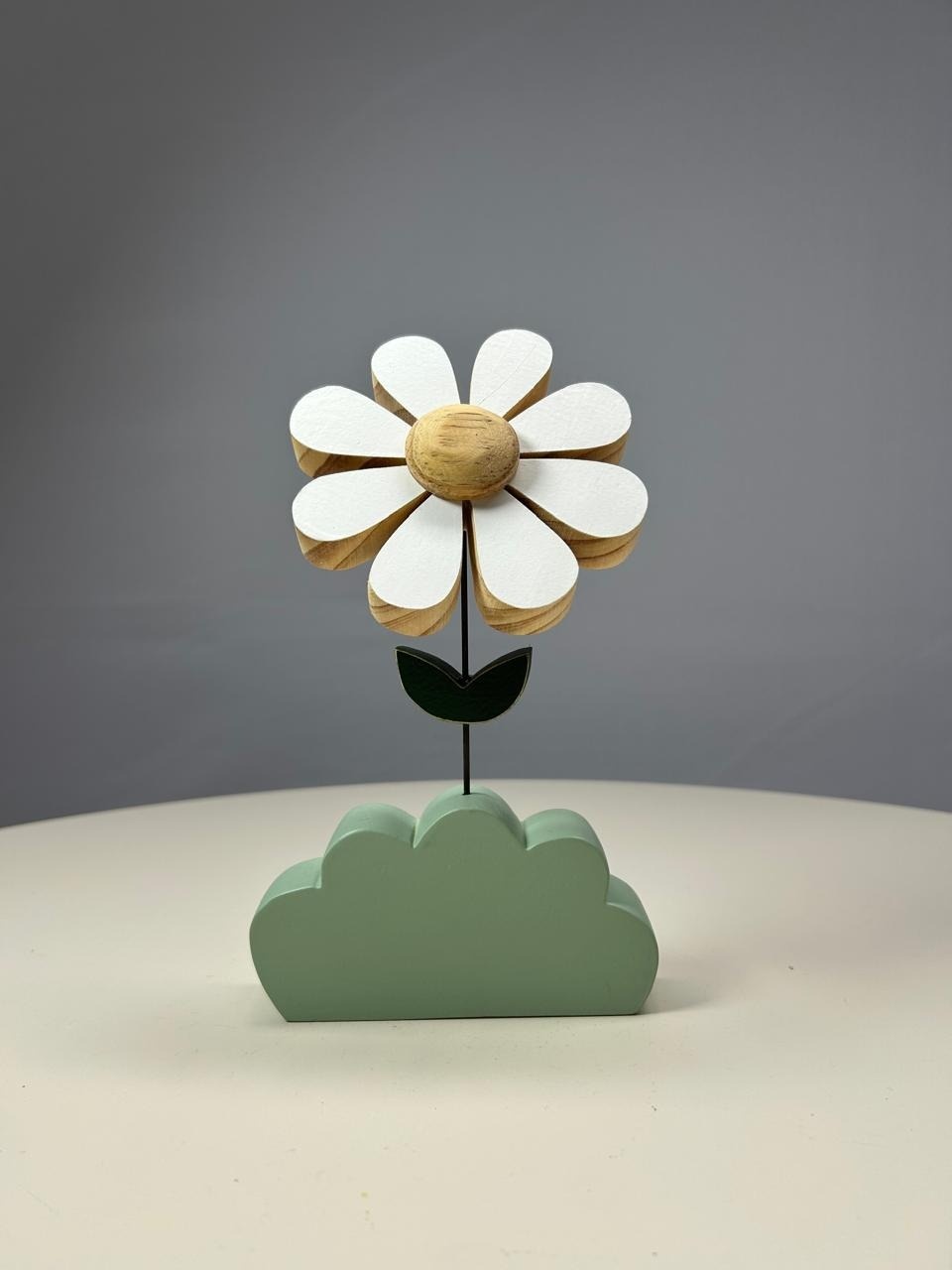 Flor Branca  - MAMÃE DECORA KIT PEGUE E MONTE 