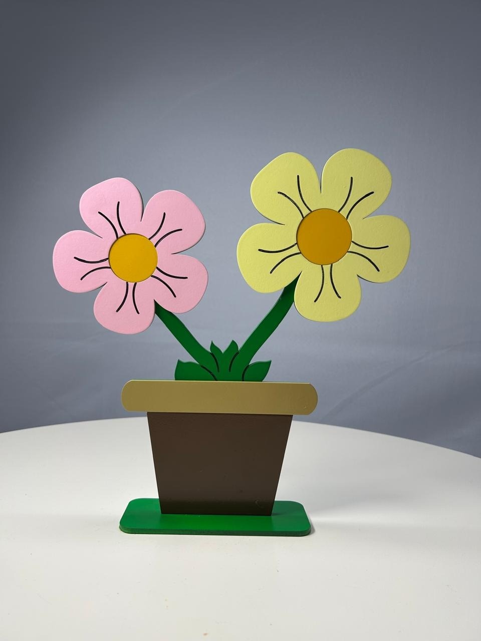 Display Vaso de Flores  - MAMÃE DECORA KIT PEGUE E MONTE 
