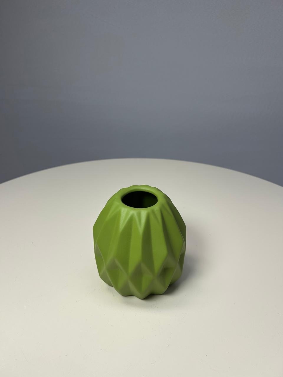 Vaso Verde Musgo M - MAMÃE DECORA KIT PEGUE E MONTE 