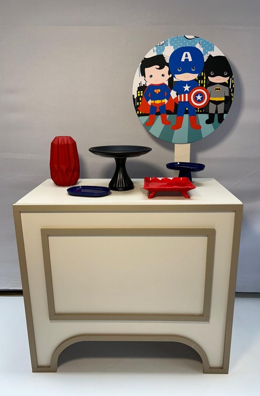 Super-Heróis  - MAMÃE DECORA KIT PEGUE E MONTE 