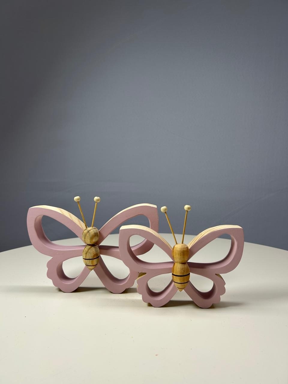 Borboleta Rosa  - MAMÃE DECORA KIT PEGUE E MONTE 