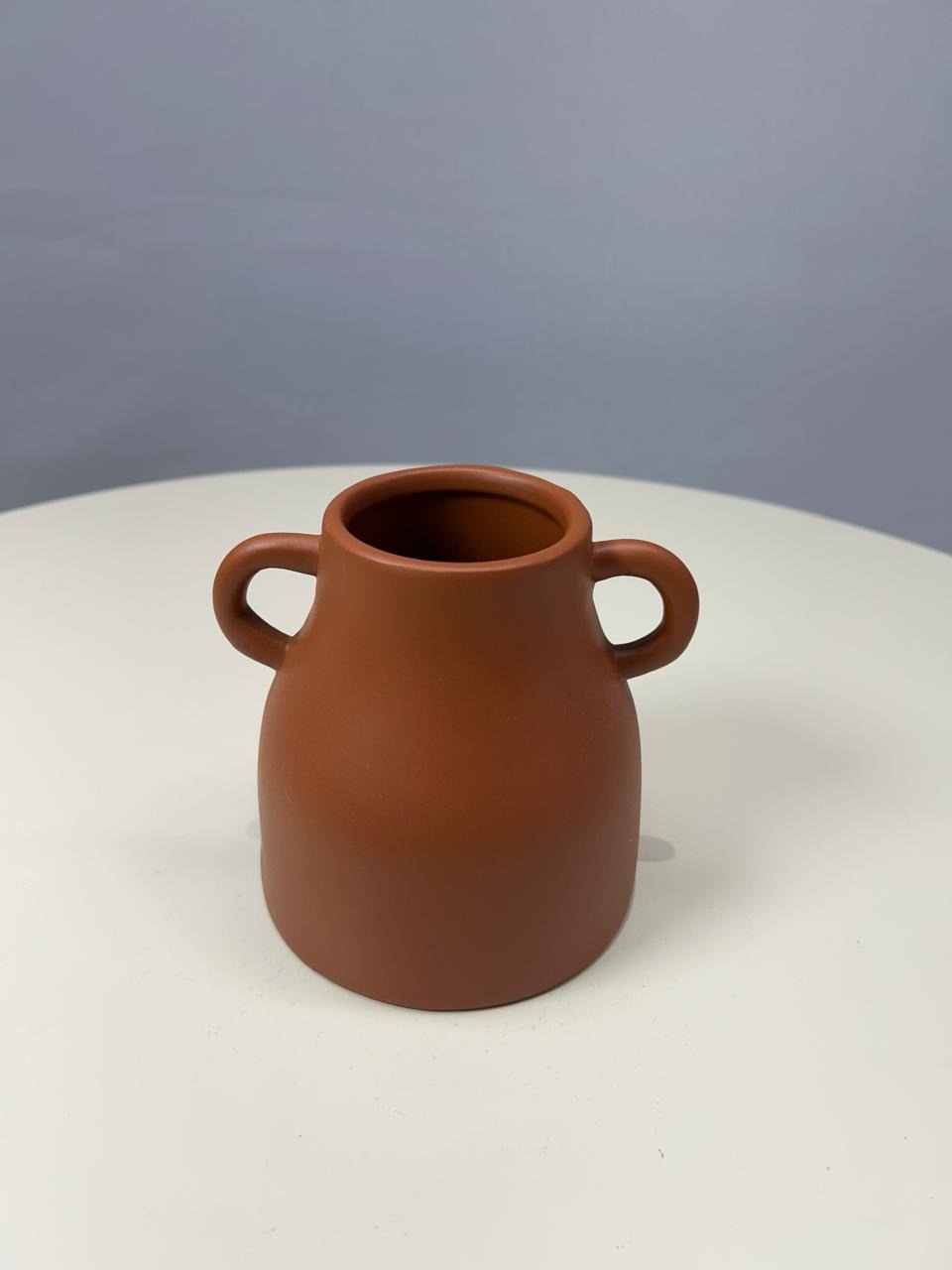 Vaso Marrom  - MAMÃE DECORA KIT PEGUE E MONTE 