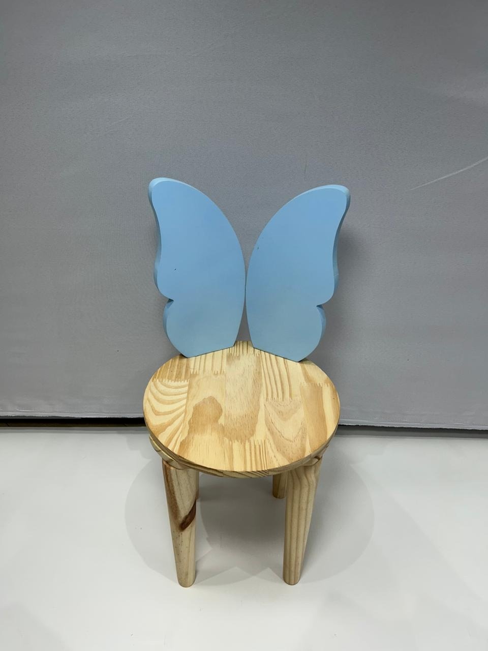 Cadeira Borboleta Azul - MAMÃE DECORA KIT PEGUE E MONTE 