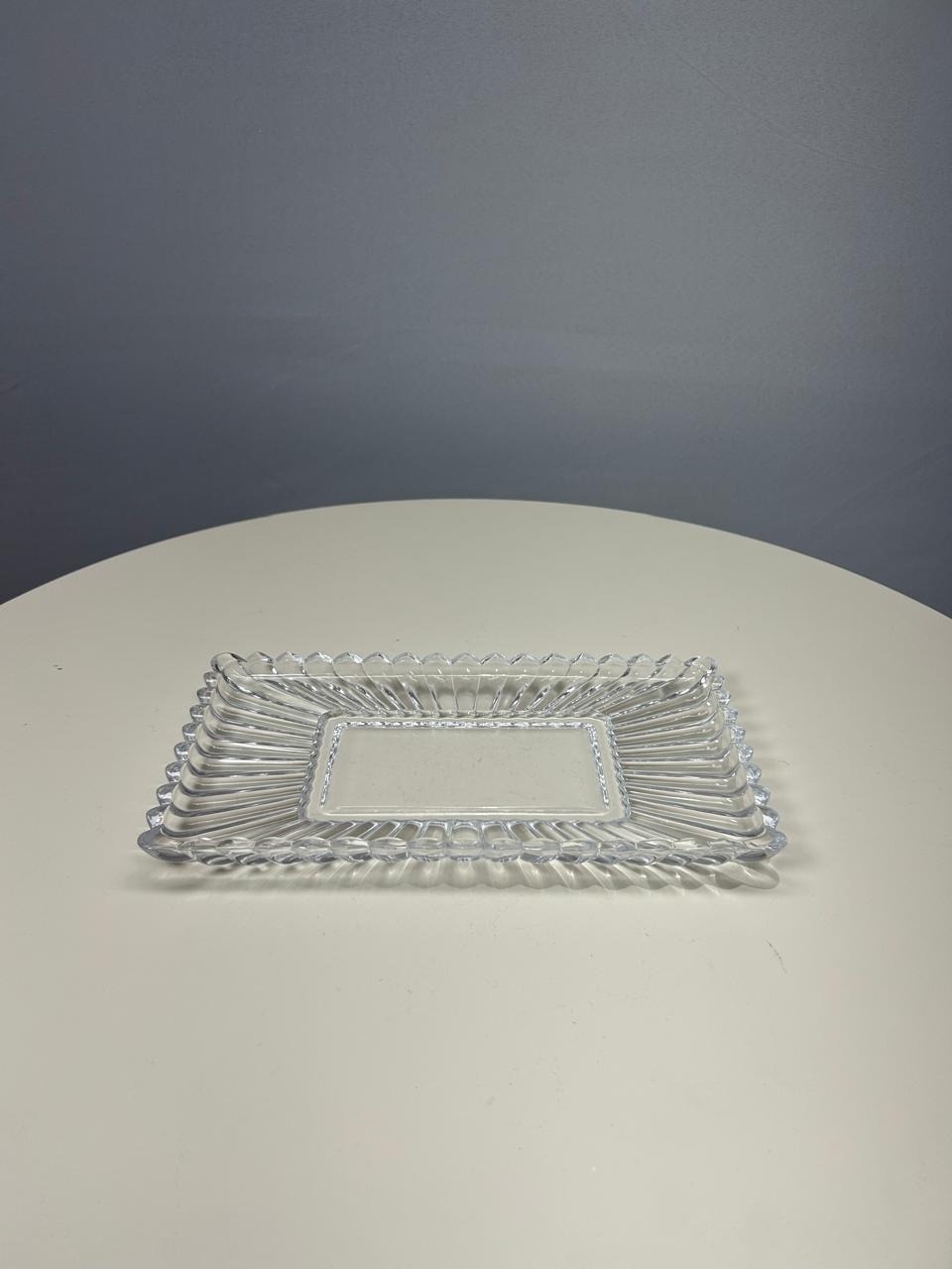 Travessa de Cristal de Chumbo Geneva  - MAMÃE DECORA KIT PEGUE E MONTE 