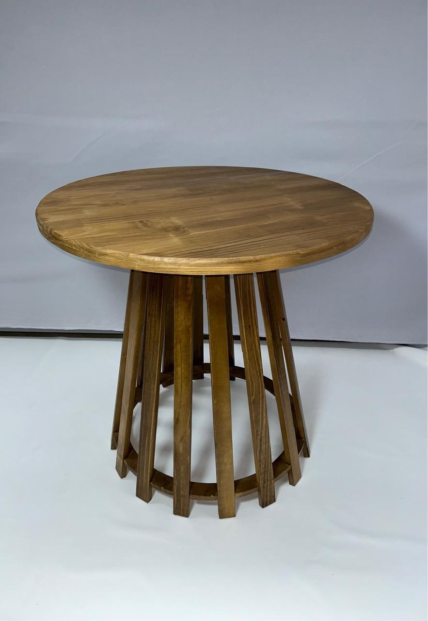 Mesa Cone Madeira G - MAMÃE DECORA KIT PEGUE E MONTE 
