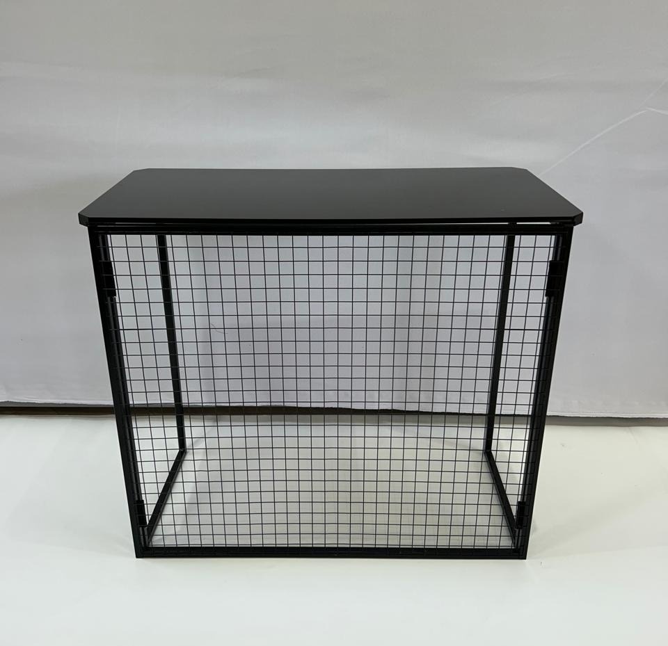 Mesa Tela Ferro Retangular - MAMÃE DECORA KIT PEGUE E MONTE 