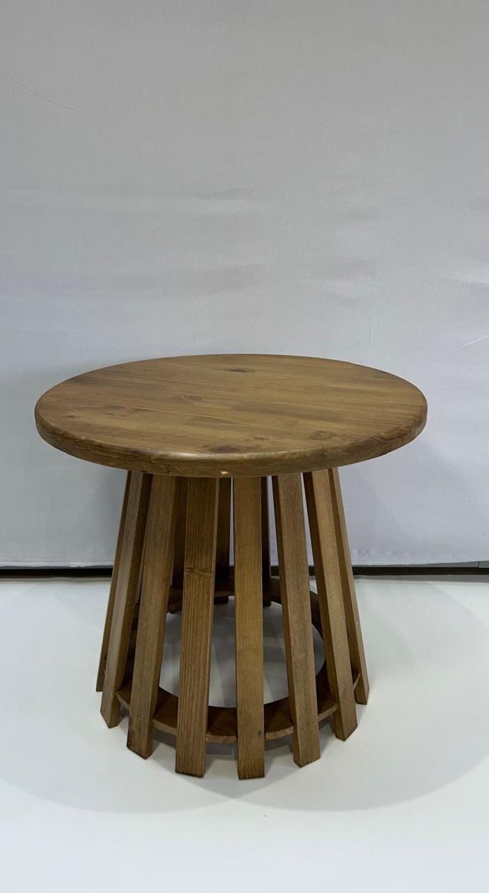 Mesa Cone Madeira P - MAMÃE DECORA KIT PEGUE E MONTE 