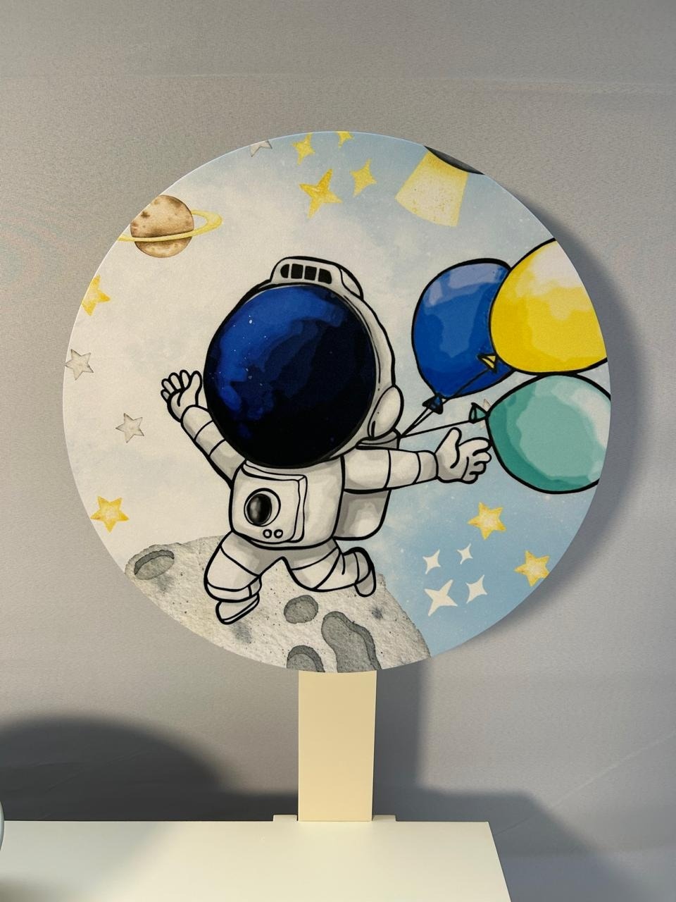 Astronauta  - MAMÃE DECORA KIT PEGUE E MONTE 