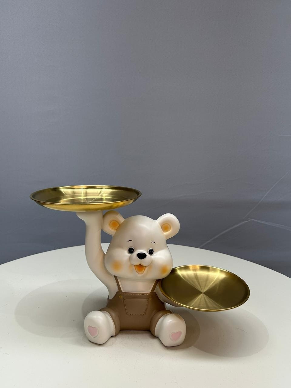 Suporte Doce Urso Resina Duplo - MAMÃE DECORA KIT PEGUE E MONTE 
