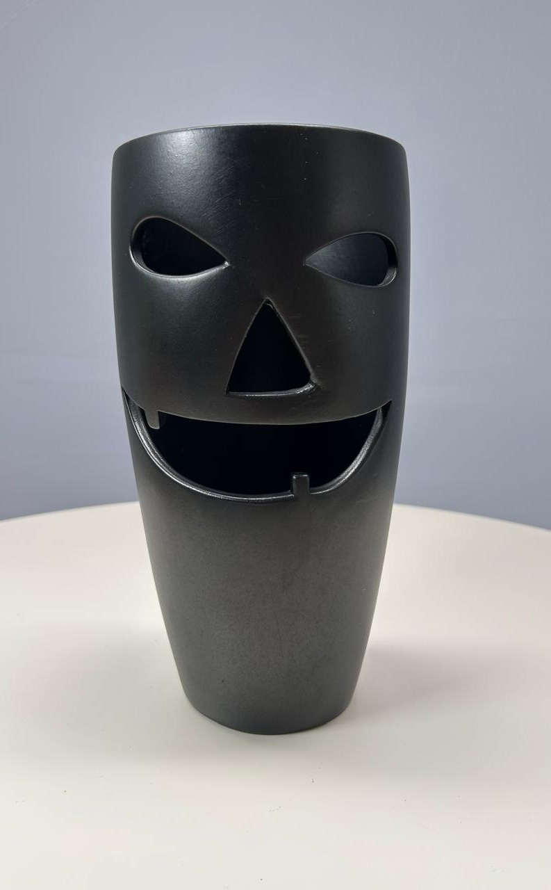 Vaso Halloween - MAMÃE DECORA KIT PEGUE E MONTE 