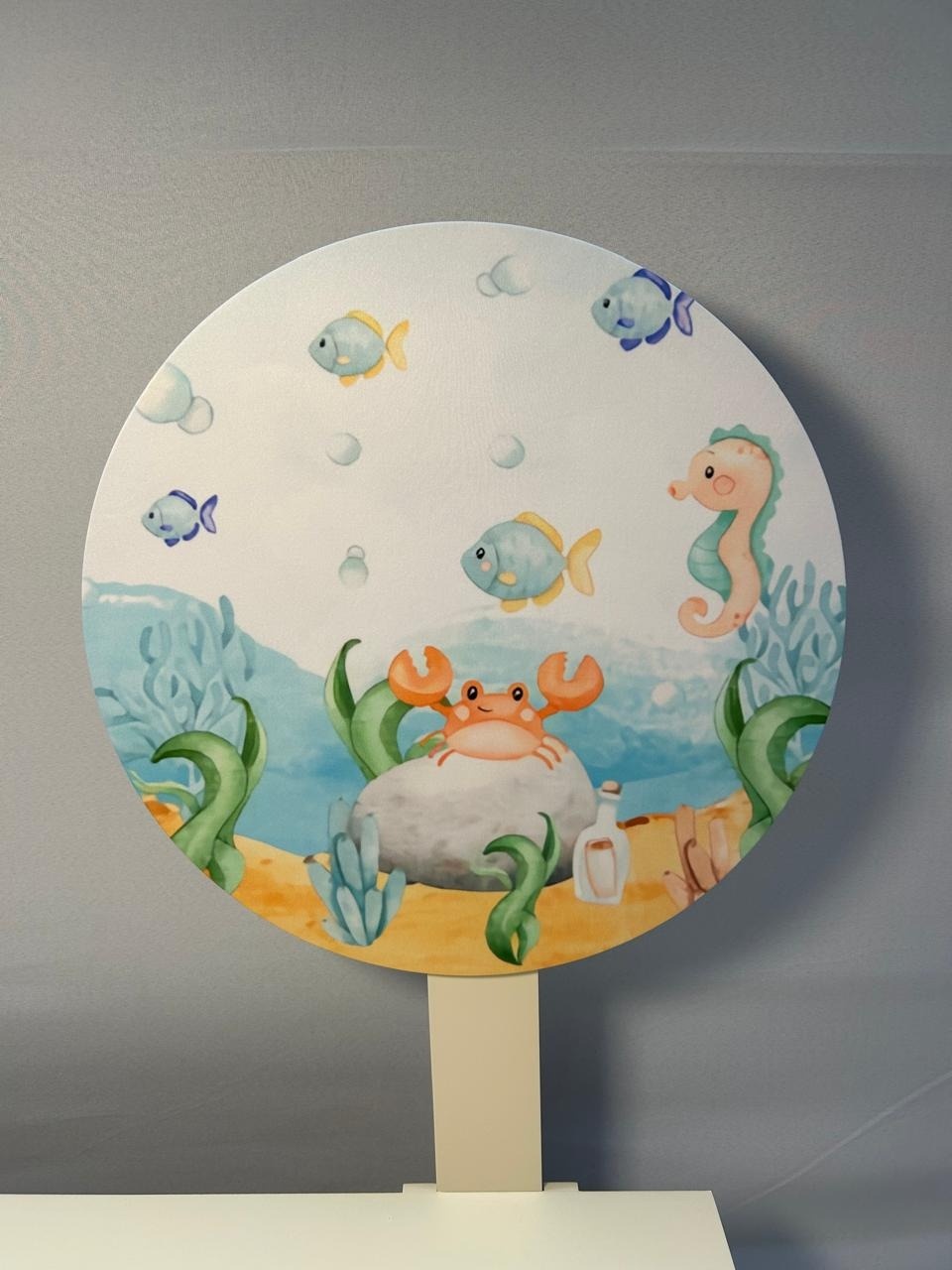 Fundo Do Mar  - MAMÃE DECORA KIT PEGUE E MONTE 