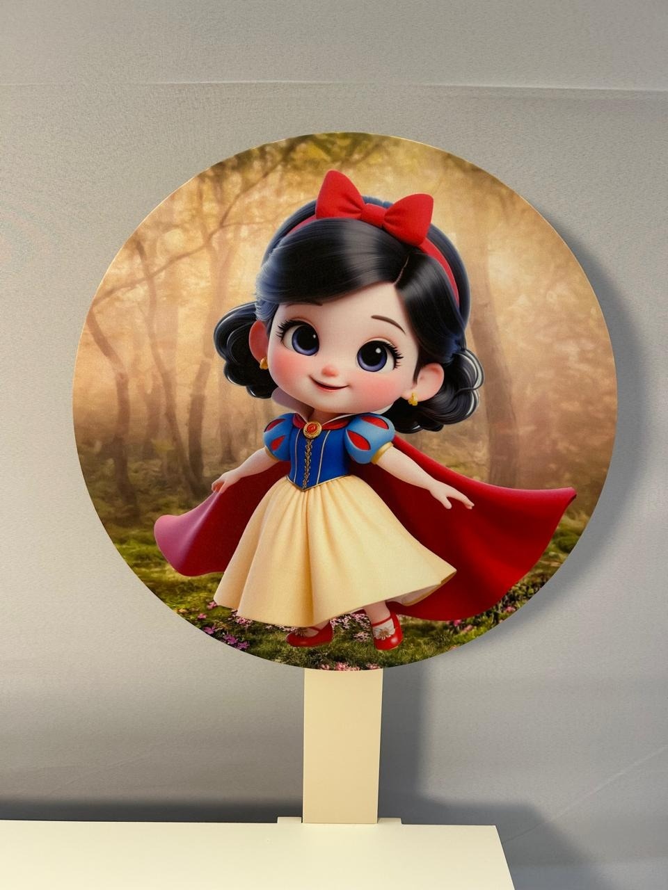 Branca de Neve  - MAMÃE DECORA KIT PEGUE E MONTE 