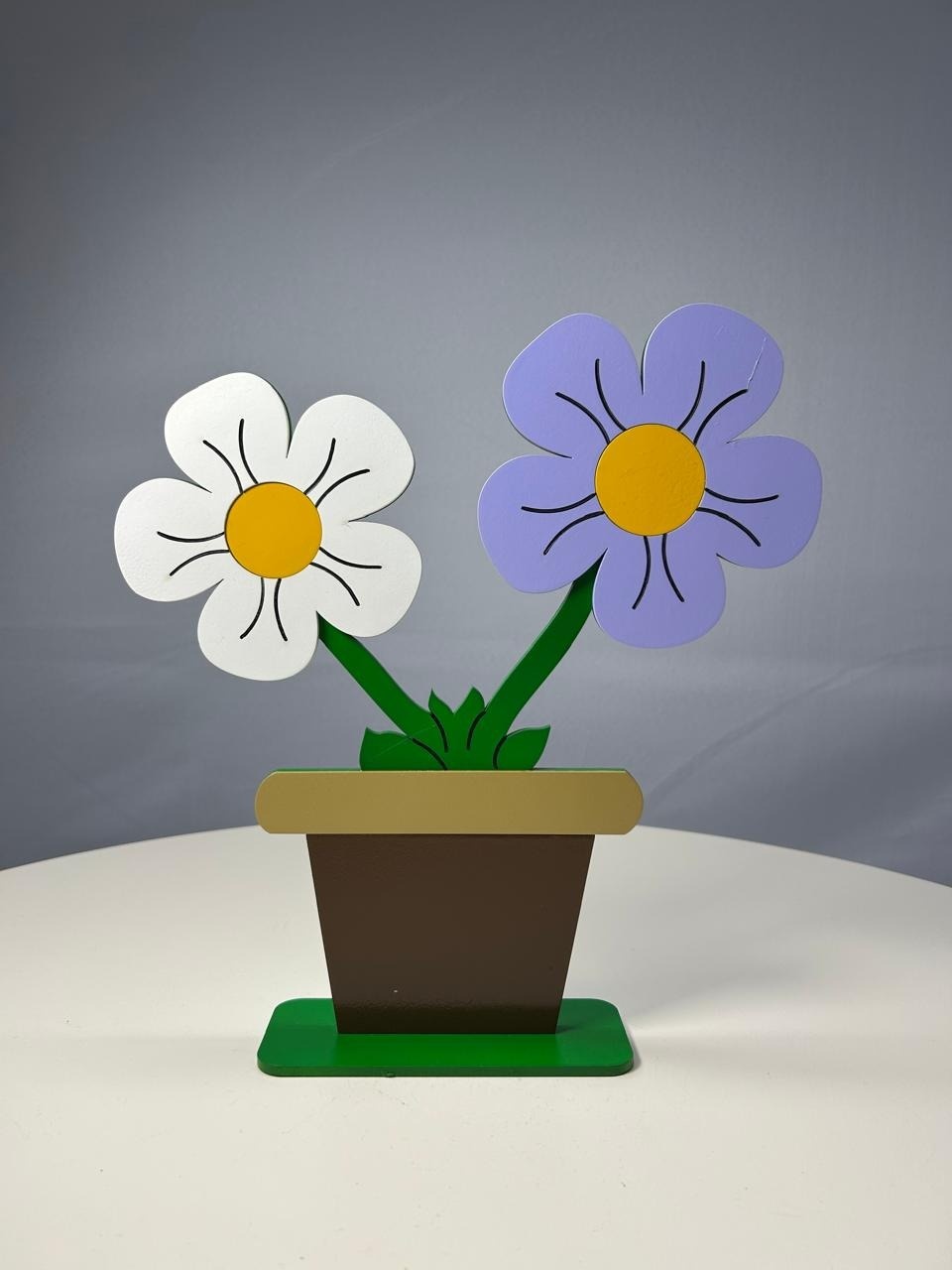 Display Vaso de Flores - MAMÃE DECORA KIT PEGUE E MONTE 
