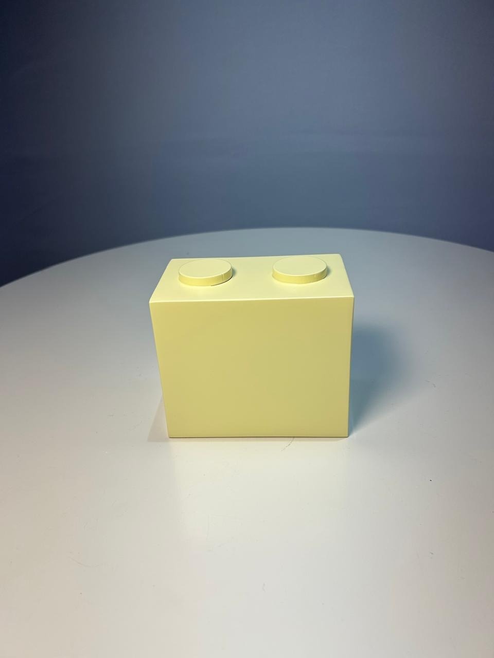 Lego de Mesa Duo- Amarelo Bebê - MAMÃE DECORA KIT PEGUE E MONTE 