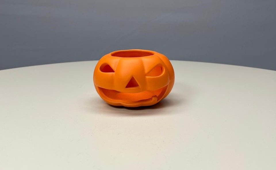 Mini Abóbora Laranja  - MAMÃE DECORA KIT PEGUE E MONTE 
