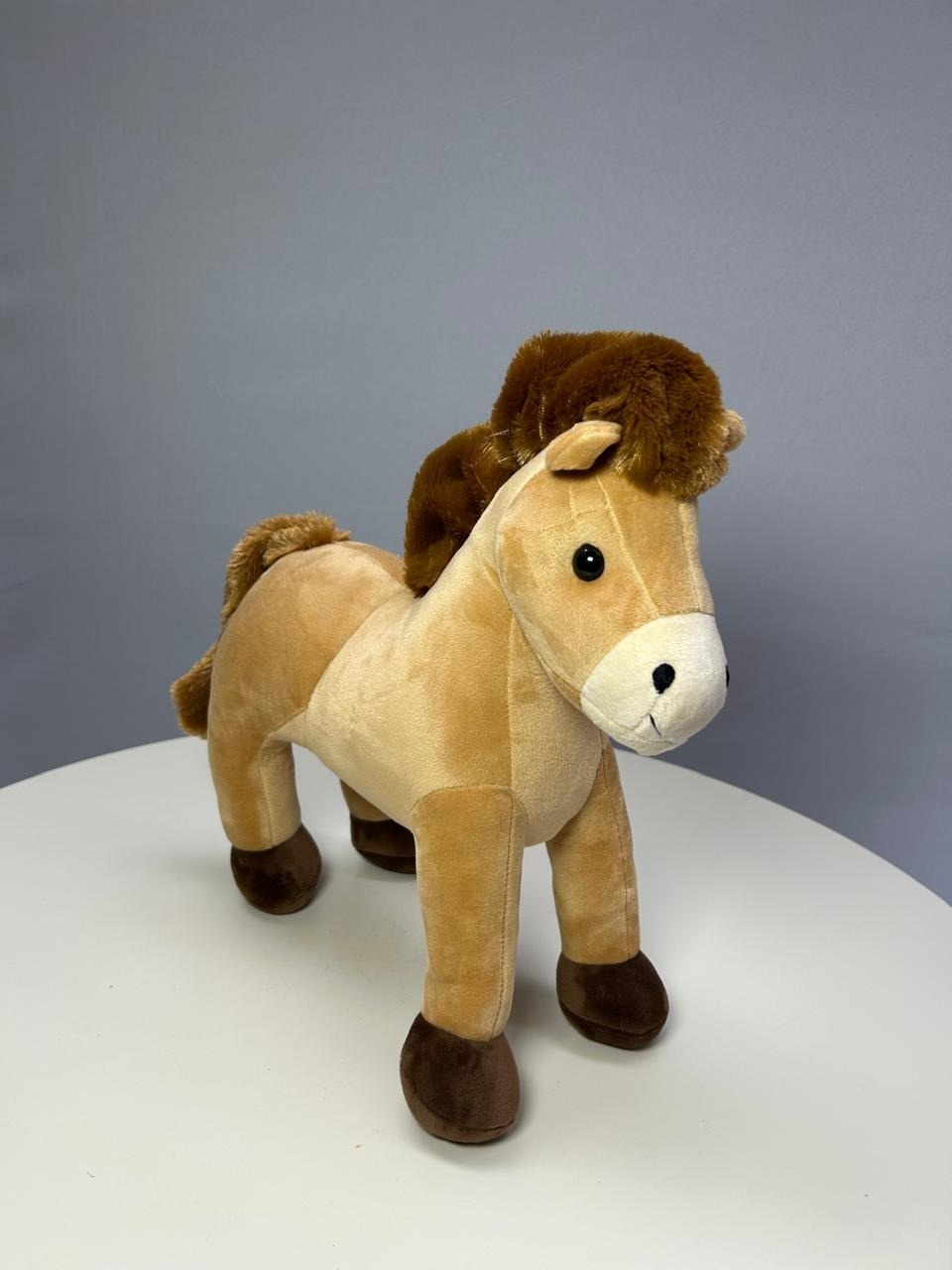 Pelúcia Mini Cavalo - MAMÃE DECORA KIT PEGUE E MONTE 