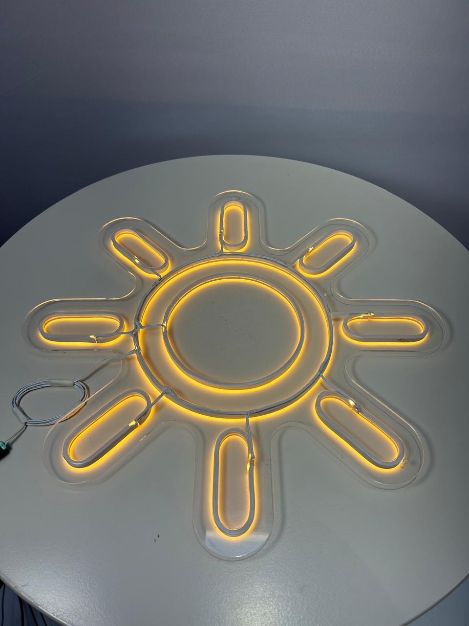Sol Acrílico Com Led - MAMÃE DECORA KIT PEGUE E MONTE 
