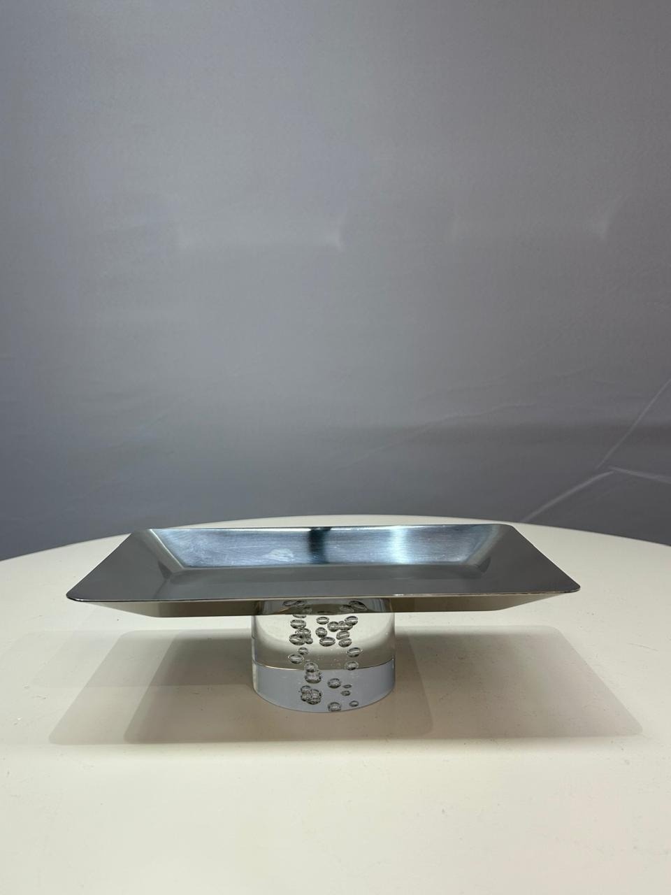 Bandeja Retangular Crystal G  - MAMÃE DECORA KIT PEGUE E MONTE 