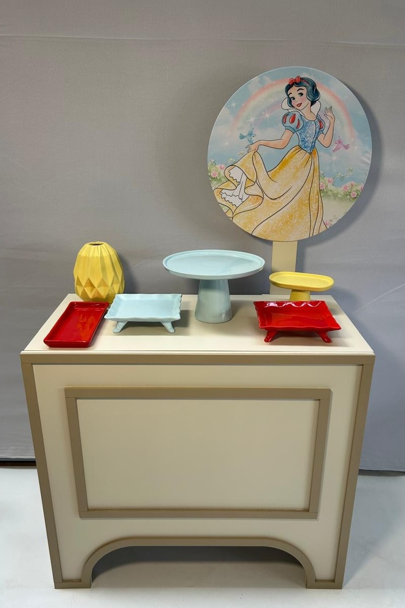 Branca de Neve  - MAMÃE DECORA KIT PEGUE E MONTE 