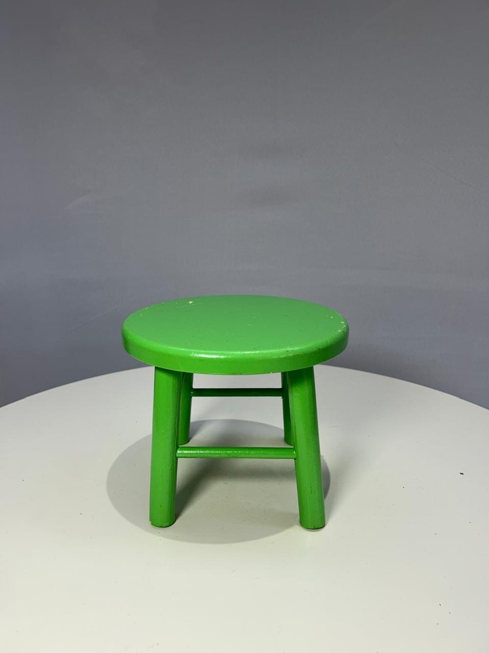 Banquinho Verde - MAMÃE DECORA KIT PEGUE E MONTE 