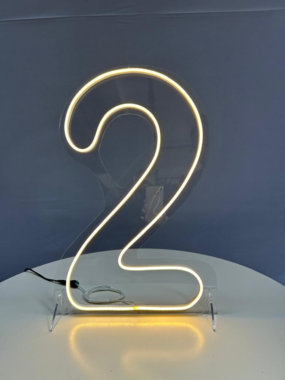 Número Led 2 - MAMÃE DECORA KIT PEGUE E MONTE 