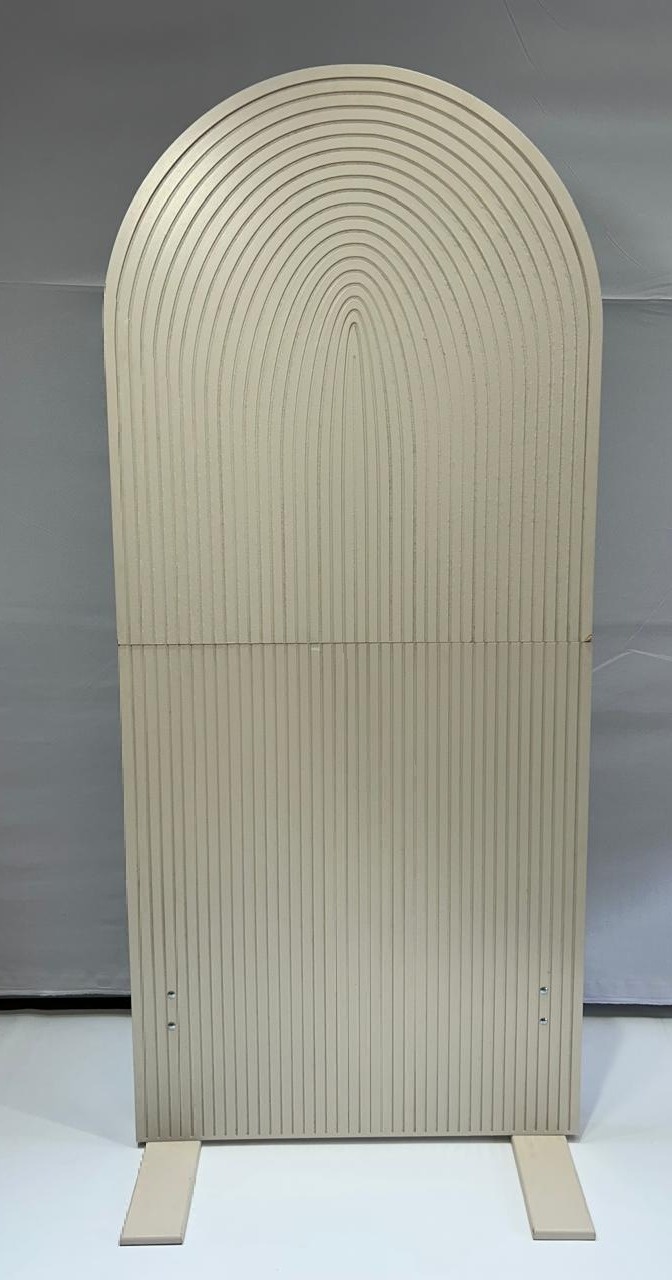 Painel Espiral Bege - MAMÃE DECORA KIT PEGUE E MONTE 