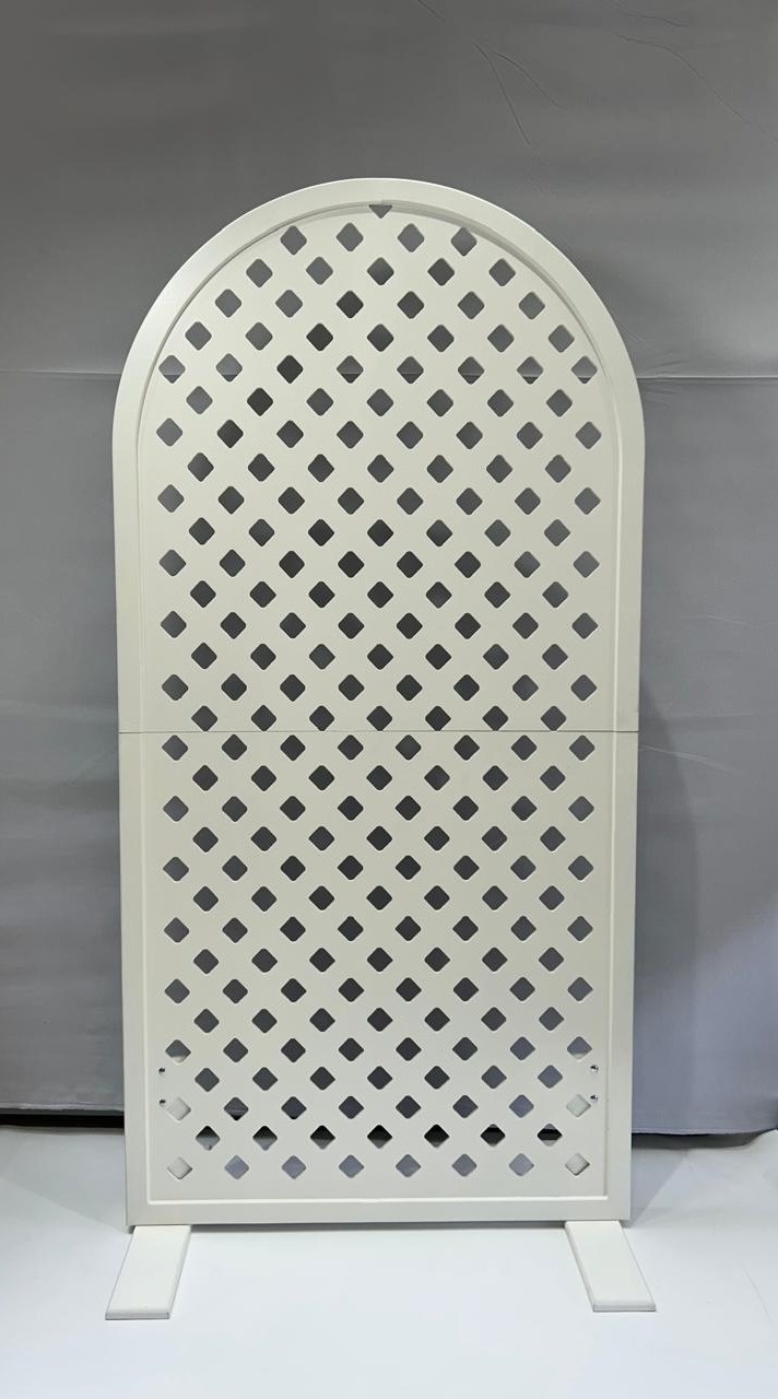 Painel Trílica Branco - MAMÃE DECORA KIT PEGUE E MONTE 