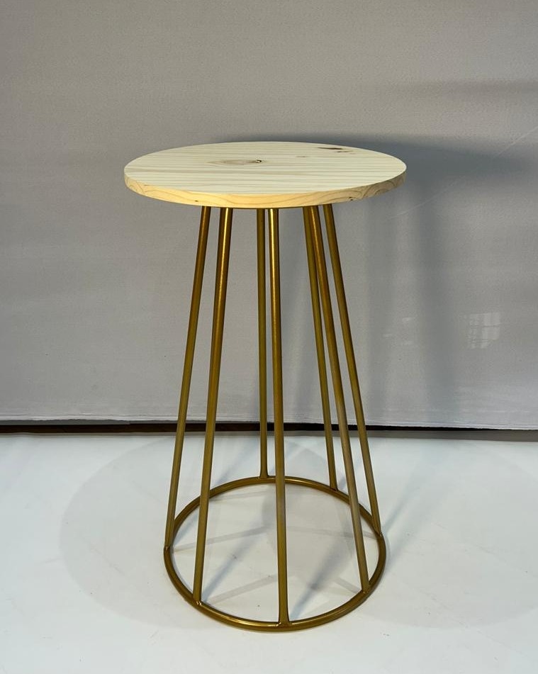 Mesa Cone Pinus G - MAMÃE DECORA KIT PEGUE E MONTE 