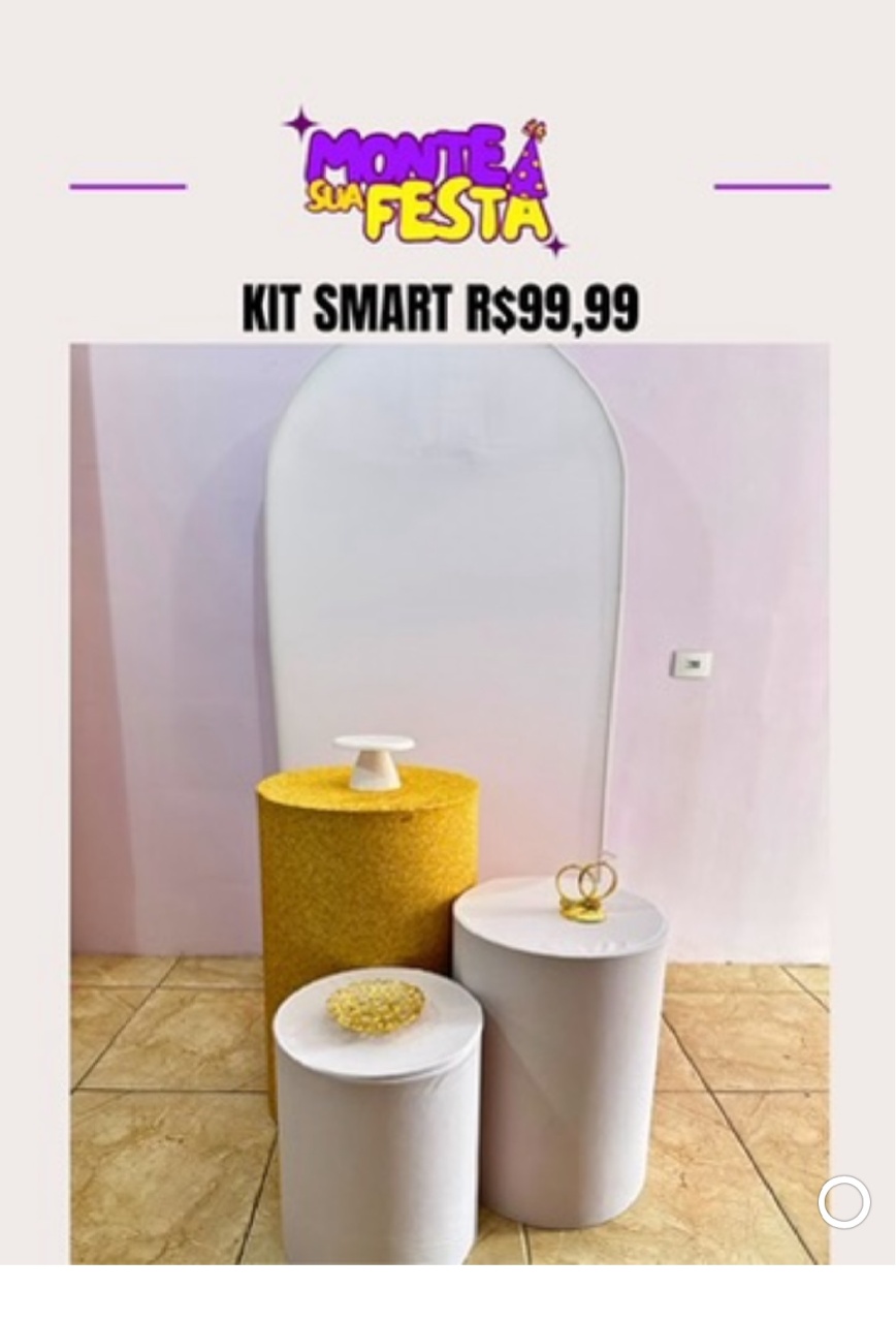 Adulta Casamento - Kit Smart  - Monte sua festa 